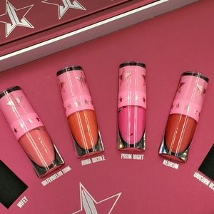 Jeffree Sar - Velour liquid lip reds 4 minis